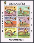 Mozambique 730a sheet