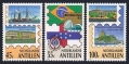 Neth Antilles 493-495, 495a sheet