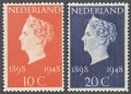 Netherlands 302-303 mnh-yellow