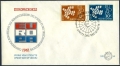 Netherlands 387-388 FDC