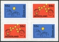 Netherlands  916-917a block/2 pairs