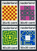 Netherlands B497-B500, B499a sheet