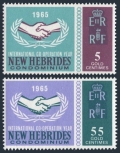 New Hebrides Br 110-111