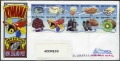 New Zealand 1209-1218a FDC used