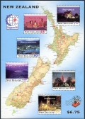 New Zealand 1249-1254, 1254a sheet