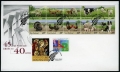 New Zealand 1283-1292a, 1226, 1303 FDC