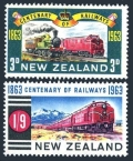 New Zealand 362-363 used