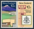 New Zealand 656-657a pair