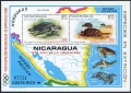 Nicaragua C970C 2109-2110 Bl.114 Michel