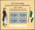 Nigeria 159-161, 161a sheet