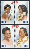 Niue 143-146 mlh