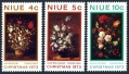 Niue 160-162 blocks/4