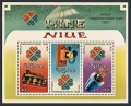 Niue 414-416, 416a sheet