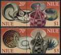 Niue 738-739 ab pairs