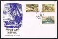 Norfolk 293-298 two FDC
