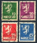 Norway 100-103 used