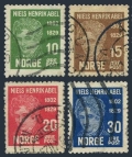 Norway 145-148 used