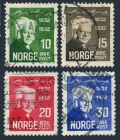 Norway 154-157 used