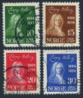 Norway 158-161 used