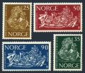 Norway 433-436 blocks/4 mlh/mnh