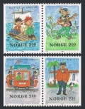 Norway 850-853a pairs