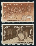 Pakistan 176-177 mlh/mnh