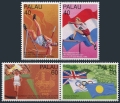 Palau  397-400a pairs, 401 at sheet of 20