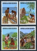 Papua New Guinea 332-335 mlh