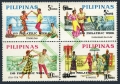 Philippines 1043-1046a block/4