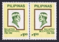 Philippines 1947-1948a pair