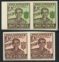 Philippines 528-529 imperf pairs