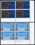 Philippines 955-956 blocks/4