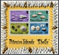 Pitcairn 137-140, 140a sheet