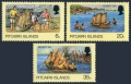 Pitcairn 174-176, 176a sheet