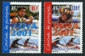 French Polynesia 805-806, 806a sheet