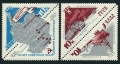 Russia 3162-3164a mlh