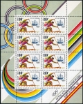 Russia 6023a-6025a mini sheets