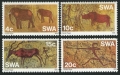 South West Africa 384-387, 387a sheet