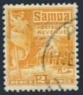 Samoa 145a perf 14 x 13.5 used