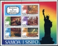 Samoa 428-432, 432a sheet