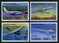 Samoa 466-469, 469a sheet