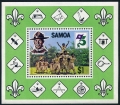 Samoa 575-578, 578a sheet