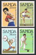 Samoa 579-582 gutter