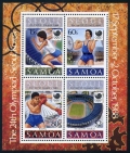 Samoa 721-724, 724a sheet