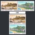 San Marino 1054-1055a pair
