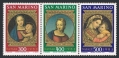 San Marino 1057-1059a strip