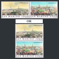 San Marino 1141-1142a pair