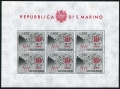 San Marino 539 sheet