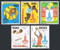 Senegal 534-538, 539 ab sheet