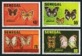 Senegal 555-558, 559 ad sheet